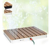 blumfeldt Douche Exterieur Piscine, Douches de Jardin Portable, Douche Jardin de 4M, Pomme de Douche Réglable, Douche Extérieur Aluminium, Rince Pied Piscine, Douche Extérieure Résistant UV et Gel