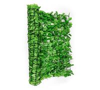 blumfeldt Fency Bright Leaf 2020 Edition - Clôture Brise-Vue en Imitation Feuilles de Lierre, 300x150 cm, pour Balcon, terrasse, Jardin, Vert Clair
