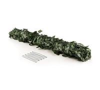 blumfeldt Fency Dark Ivy - Clôture Brise-Vue en Imitation Lierre de 300x100 cm pour Balcon, terrasse, Jardin - Vert foncé