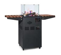 Blumfeldt Flagranti Plus radiateur à gaz 8kW tables d'appoint inox