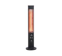 Blumfeldt Heat Guru 1200W Chauffage Infrarouge sur Pied Noir