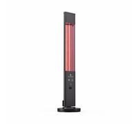 Blumfeldt Heat Guru 3000W Chauffage Infrarouge sur Pied Noir
