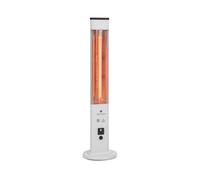 Blumfeldt Heat Guru 1200W Chauffage Infrarouge sur Pied Blanc