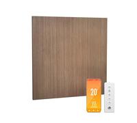 Blumfeldt radiateur infrarouge mural 350 W – IP44, WiFi & télécommande, thermostat intégré, détection de fenêtre ouverte, design métal, pour salle de bain, efficacité énergétique 99%, 0-37°C