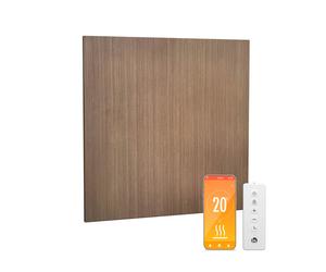 Blumfeldt HeatSquare Smart 350W 60x60cm Panneau Rayonnant Infrarouge Effet Bois