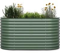 Blumfeldt Rondabox 160x80x80 cm Carré potager Vert