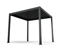 Blumfeldt LuminaHaven 3x3m Pergola Bioclimatique Noir