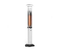 Blumfeldt Megalith radiateur 2700 W élément chauffant au carbone éclairage LED blanc