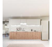 Blumfeldt Armoire pour lave-vaisselle WoodVista | Plan de travail robuste