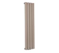 Blumfeldt Radiateur Eau Chaude Design, Radiateur Vertical Eau Chaude pour Chauffage Maison, Faible Conso d'Energie, Silencieux, Chauffage Mural 380W pour Salle de Bains, Seche Serviette Eau Chaude