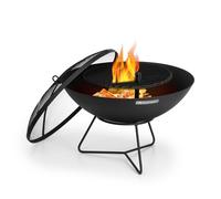 Blumfeldt Orbit 60cm Faible Brasero avec grille Noir