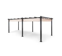 Blumfeldt Pantheon 3x6m Pergola Noire/Crème