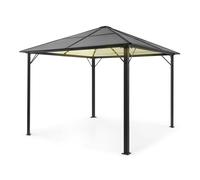 Blumfeldt Pantheon Solid Sky Ambient Solar Pergola