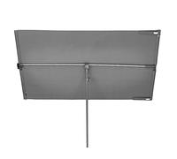 blumfeldt Parasol Flex Garden Intelligent, Parasol de Jardin Exterieur et Balcon, Panneaux Solaires, Lumières LED, Protection UV, Etanche, Deporte Réglables Hauteur, Angle - Base Non Incluse