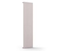 blumfeldt Radiateur de salle de bain, design plat, économique, vertical, 728 W, à eau chaude, pour salle de bain et salon, radiateur vertical silencieux avec thermostat