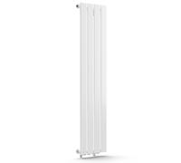 Blumfeldt Radiateur de salle de bain, design plat, économique, vertical, 733 W, pour salle de bain et salon, radiateur vertical silencieux, avec thermostat