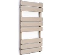 Blumfeldt Radiateur Eau Chaude Design, Radiateur Vertical Eau Chaude pour Chauffage de Maison, Faible Conso d'Energie, Silencieux, Chauffage Mural 355W pour Salle de Bains, Seche Serviette Eau Chaude