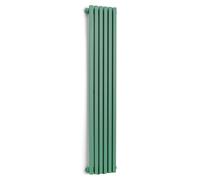 Blumfeldt Radiateur Eau Chaude Design, Radiateur Vertical Eau Chaude pour Chauffage Maison, Faible Conso d'Energie, Silencieux, Chauffage Mural 365W pour Salle de Bains, Seche Serviette Eau Chaude