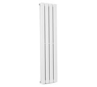 Blumfeldt Radiateur Eau Chaude Design, Radiateur Vertical Eau Chaude pour Chauffage Maison, Faible Conso d'Energie, Silencieux, Chauffage Mural 380W pour Salle de Bains, Seche Serviette Eau Chaude