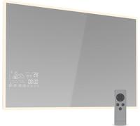 Blumfeldt radiateur infrarouge 500 W – miroir intelligent LED, IP44, WiFi & télécommande, température 5-50°C, verrouillage parental, pour salle de bain, radiateur infrarouge, 8-12 m²