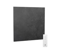 Blumfeldt radiateur infrarouge mural 350 W - IP44, WiFi & télécommande, thermostat intégré, détection de fenêtre ouverte, radiateur infrarouge de salle de bain, efficacité énergétique 99%, 0-37°C
