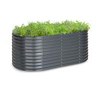Blumfeldt Rondabox 200x100x80 cm Carré potager Anthracite