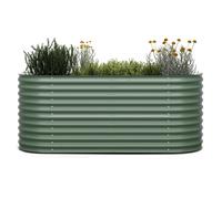 Blumfeldt Rondabox 200x100x80 cm Carré potager Vert