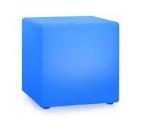 blumfeldt Shinecube XL - Cube Lumineux décoratif, 40 x 40 x 40 cm, intérieur et extérieur,éclairage LED 16 Couleurs intégré, 4 Modes,télécommande, sans Fil, étanche grâce à IP68, Multicolore