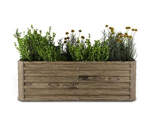 Blumfeldt Terrabox 180x90x60 cm Carré potager Effet bois