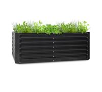 Blumfeldt Terrabox 200x100x60 cm Carré potager Anthracite