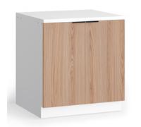 Blumfeldt WoodVista Elément bas pour évier | Robuste | Charnières Soft-Close