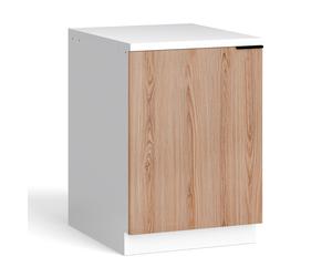 Blumfeldt WoodVista Elément bas pour évier | Robuste | Charnières Soft-Close