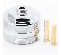 BLUMKRAFT Adaptateur métal pour radiateurs ITT DGC et RM-TECHNIK M30 x1.0 à Filetage Interne Prototype vers M30 x 1.5 pour Thermostat/tête thermostatique M30x1.5 mâle