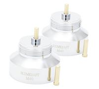 BLUMKRAFT LOT DE 2 Adaptateurs métal pour radiateurs BRAUKMANN OVENTROP et PRUSS M40 x1.5 (PROTOTYPE) vers M30 x 1.5 pour thermostat / tête thermostatique M30x1.5 mâle. Nouveau modèle Juin 2025