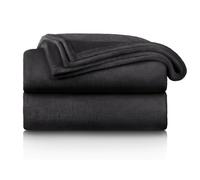 Blumtal Couverture Polaire Polaire 270x230 canapé certifié Oeko-TEX® canape Grande Taille lit -Plaid Tout Doux - Haute qualité Chaud Hiver - Couleur Anthracite