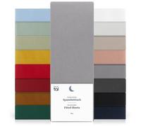Blumtal Drap Housse 120x190x30cm Lot de 2 en Microfibre - certifié Oeko-TEX - draps Respirant Drap de lit 120x190 - Gris