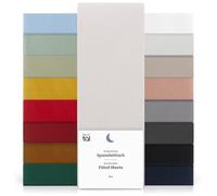 Blumtal Drap Housse 90x190x30cm Lot de 2 en Microfibre - certifié Oeko-TEX - draps Respirant Drap de lit 90x190 - Moonlight Grey - Gris