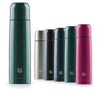 Blumtal - gourde isotherme 700 ml - bouteille istoherme sans BPA pour boissons chaudes & froides - gourde inox étanche avec gobelet pour café et thé - gourde metal 100% étanche - vert foncé