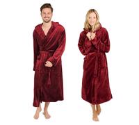 Blumtal - Peignoir de bain femmes et hommes - Peignoir de bain en polaire doux et moelleux avec capuche & poches avant pratiques, certifié Oeko-TEX