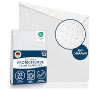 Blumtal® Protege sommier 120x200 Haute qualité - sous Matelas certifié Oeko-TEX Lavable en Machine - sous Matelas Anti Condensation avec Couche antidérapante - Isolateur de sommier Lavable en Machine