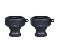 BLWOTMOR Adaptateur IBC Connecteur Citerne Eau Raccord Tuyau Jardin Filet Robinet Solide Étanche Accessoire Polypropylène Robuste Adapté Stockage Eau Industrie, A125