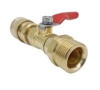 BLWOTMOR Ball Valve Kit Commutateur Multipurpose Haute Pression Vanne à Bille Connecteur Rapide Adaptateur de Tuyau Fonction Métallique pour Pulvérisateur et L, Style A