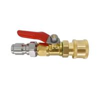 BLWOTMOR Ball Valve Kit Commutateur Multipurpose Haute Pression Vanne à Bille Connecteur Rapide Adaptateur de Tuyau Fonction Métallique pour Pulvérisateur et L, Style B