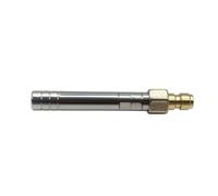 BLWOTMOR Buse Haute Pression Buse de Nettoyage Extérieur Embout Lance Pointe INOX Emboîtement Rapide 1/4 Pouce Jet Serré pour, Buse Unique, Acier Inoxydable, 0.4-0.5