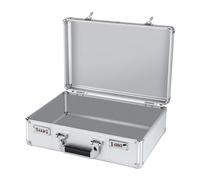 BLWOTMOR Coffret à Outils Portable En Alliage D'aluminium, Multifonctionnel, Grande Capacité, Poignée de Transport Verrouillable, Adapté Aux Travaux, mot de passe L
