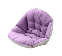 BLWOTMOR Coussin de Confort pour Fauteuil Suspendu et Fauteuil œuf avec Dossier Rembourré Stable, en Polyester Doux pour La Peau, Idéal pour Les Activités, Violet