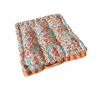 BLWOTMOR Coussin de Siège Carré Coussin Chaise Galette d'Assise Tapis d'Assise Tufté avec Rembourrage Épais Soulage la Pression et Se Transporte Facilement, Mia