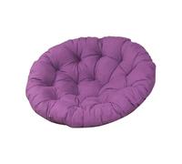 BLWOTMOR Coussin de Siège Doux et Respirant pour Fauteuil Suspendu, Garni de Polyester et de Coton, pour Dossier de Fauteuil Suspendu Ou Balancelle, Violet