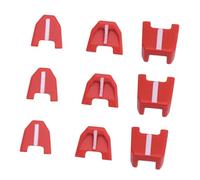 BLWOTMOR Ensemble de Tampons Doux, Ensemble de 9 Pièces avec Embouts Souples pour Cloueuses à Pointes Portables Robustes (calibre 18) 42 38 0017 (convient Aux