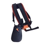 BLWOTMOR Harnais d'Épaule pour Débroussailleuse Sangle Double Réglable Ceinture pour Coupe-Herbe avec Fermeture Rapide en Nylon Léger Convient Jardinage